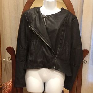Leather jacket